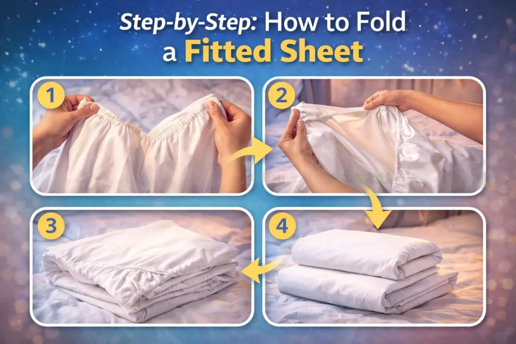 How to Fold a Fitted Sheet