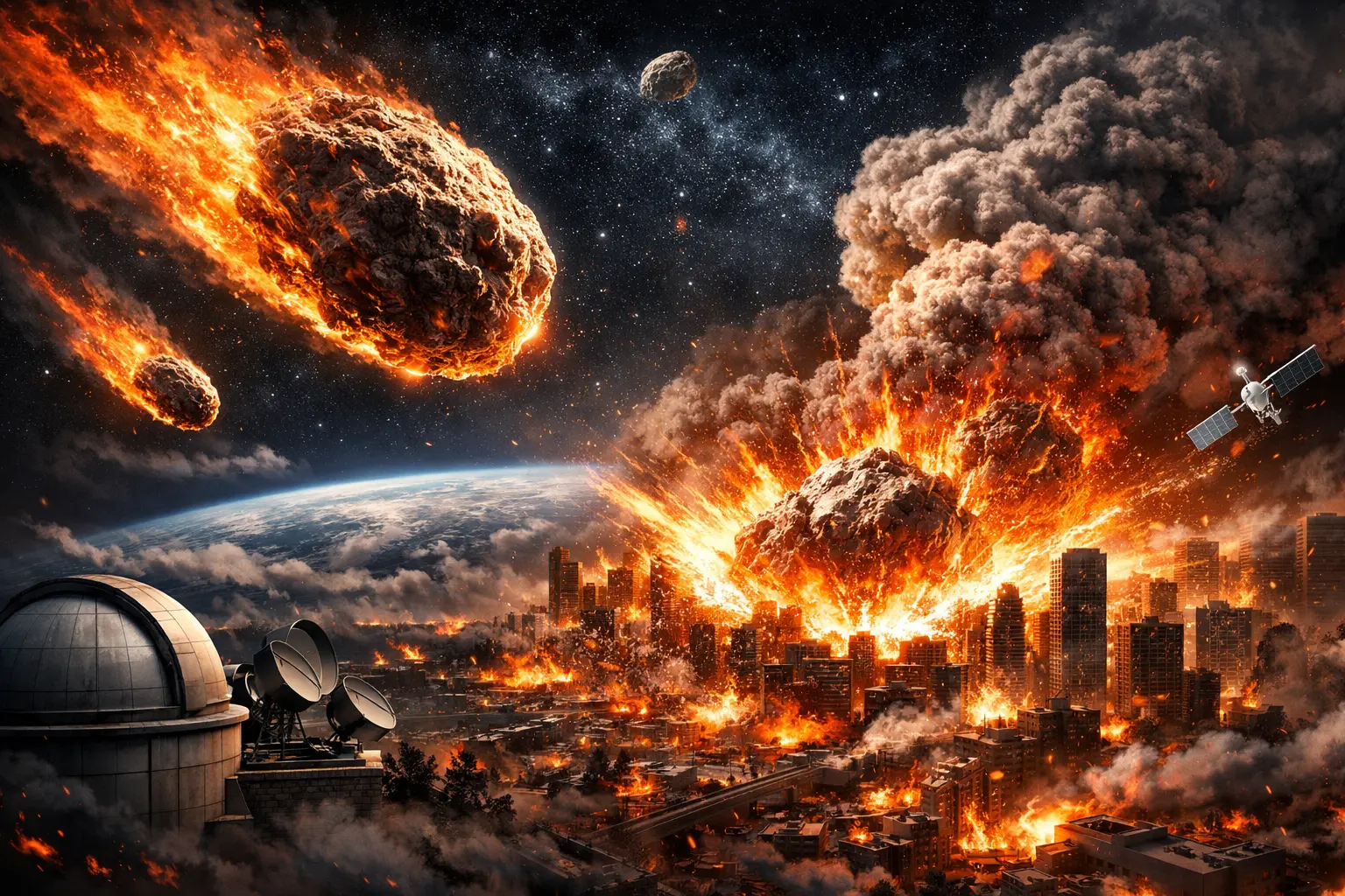 city killing asteroids