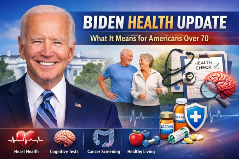 Joe Biden Health Update: What His Latest Medical News Means for Americans Over 70